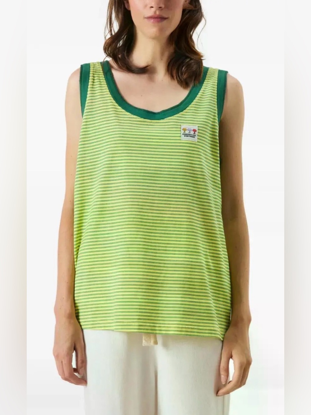 American Vintage Gixy Striped Tank Top Size XS/S